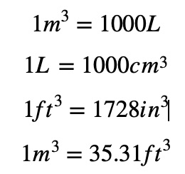 Conversion Factors