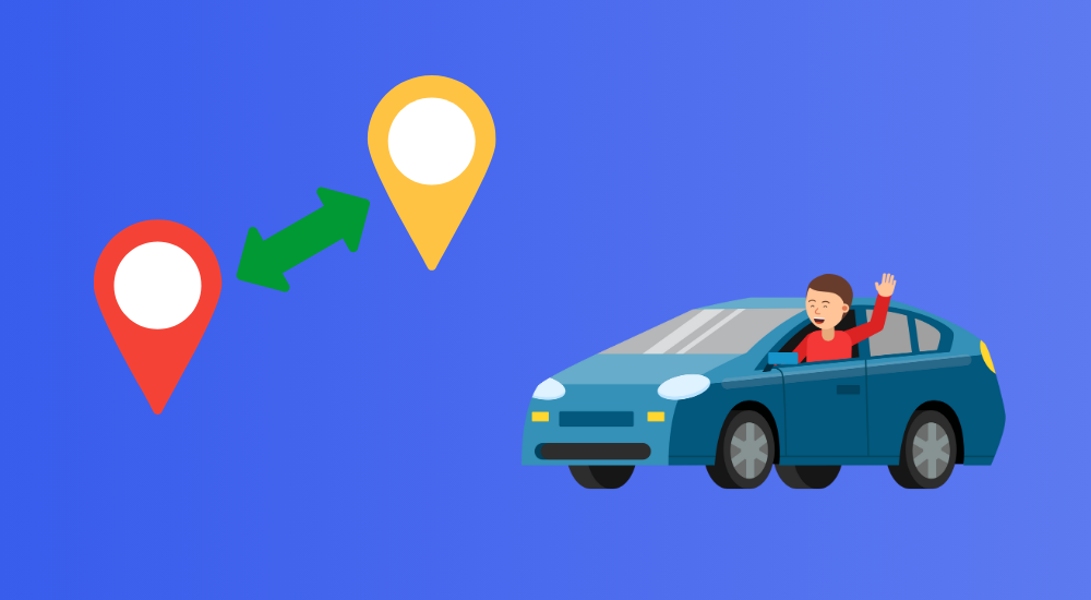 How to calculate distance illustration explanation