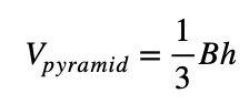 Volume of a Pyramid